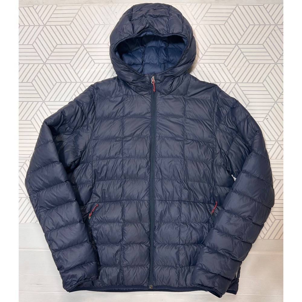 REI Co-op 650 Down Hoodie 2.0 Mens Large Puffer Jacket Packable Hooded Repair i.